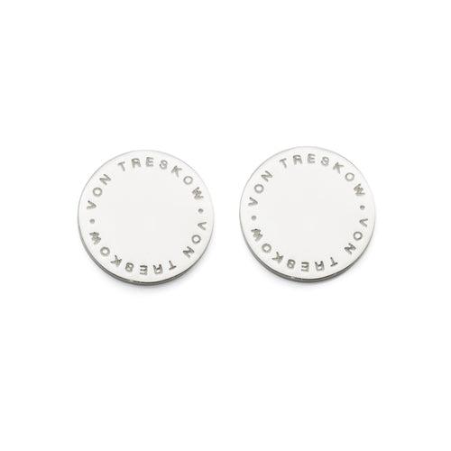 Von Treskow Sterling Silver 10mm Studs SWE10