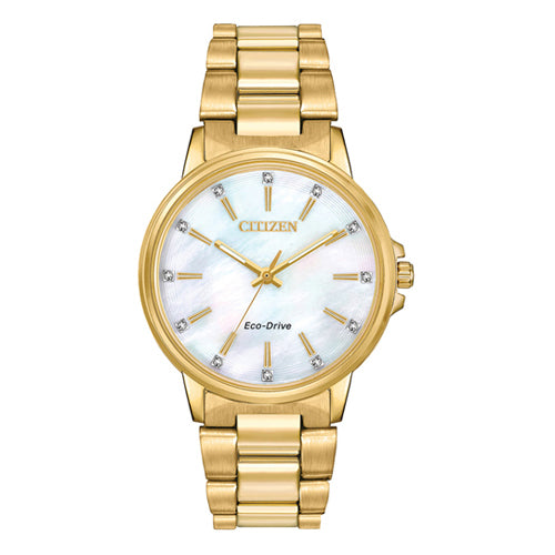 Citizen Eco-Drive Gold  Watch FE7032-51D