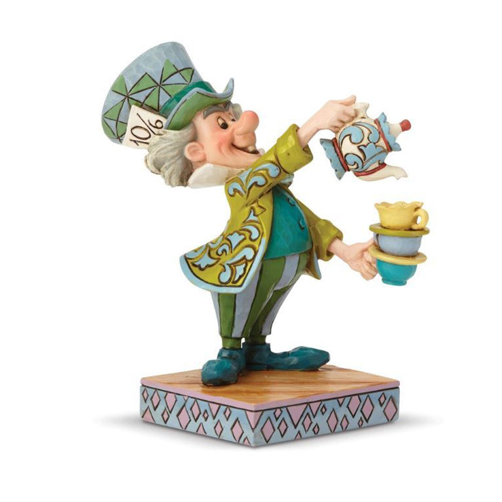 Disney Traditions 12.5cm Mad Hatter From Alice In Wonderland
