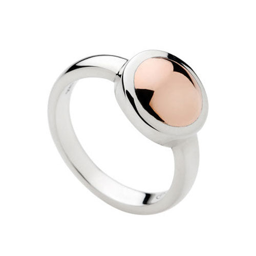 Najo Sterling Silver 'Rosy Glow' Ring R5911