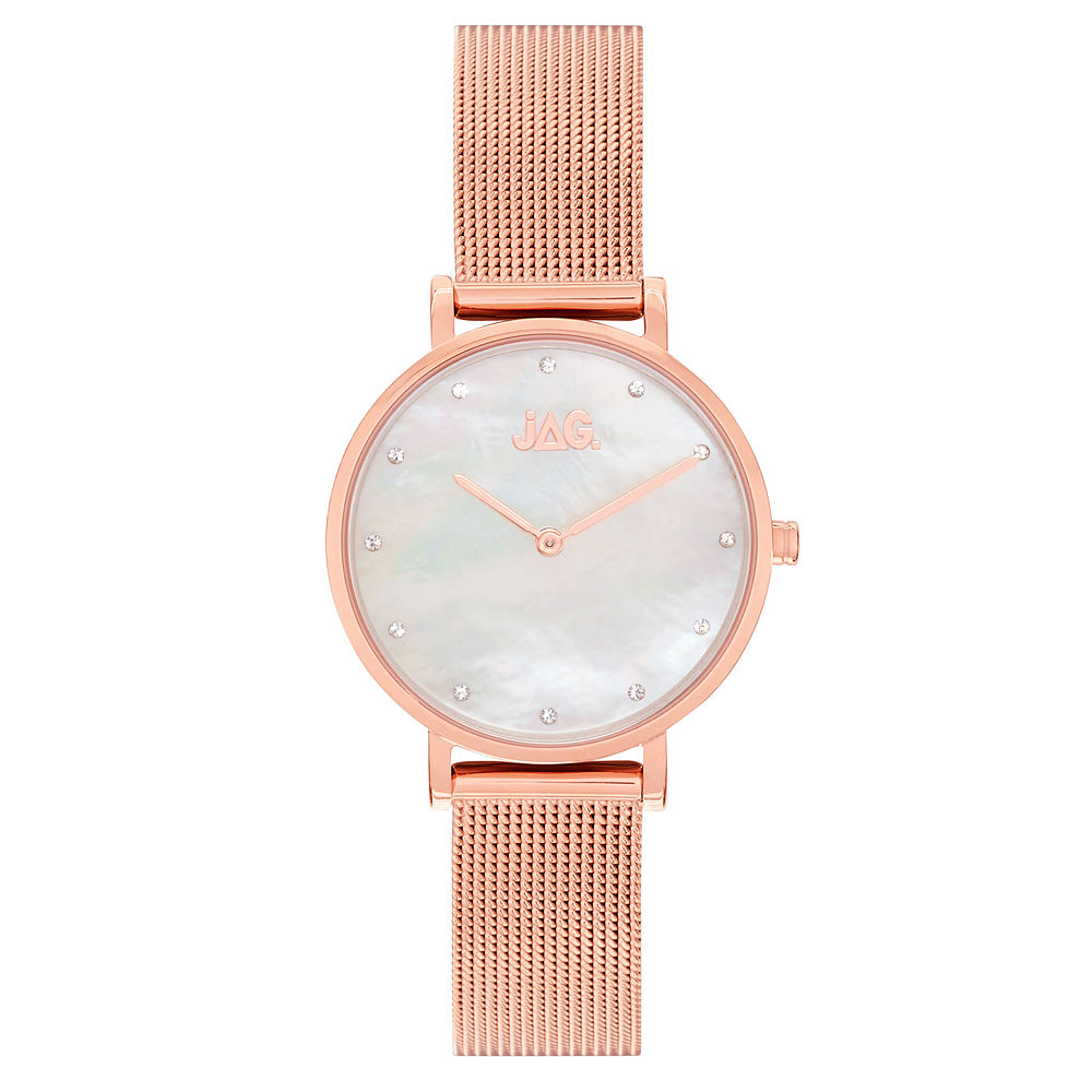 Jag 'Nikki' Mesh Strap Watch J2233A