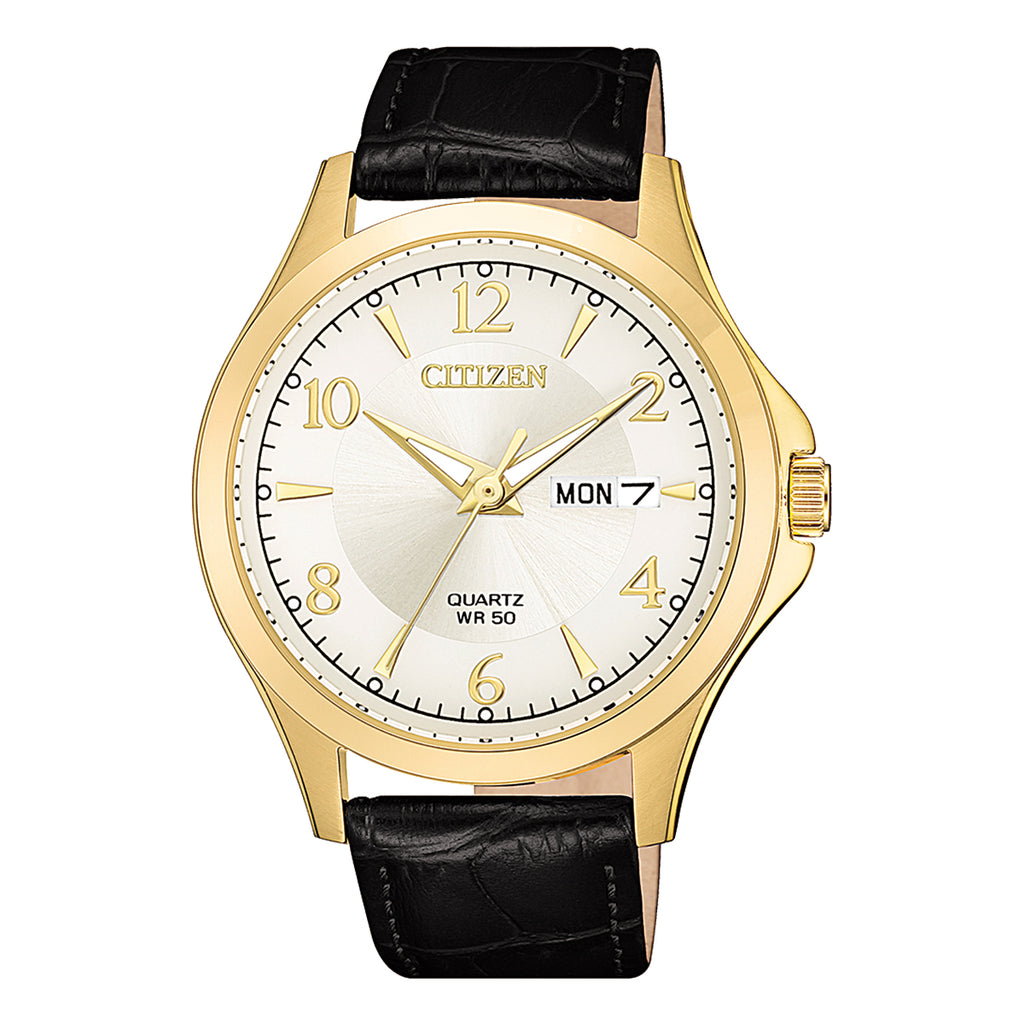 Citizen Leather Strap Watch BF2003-25A