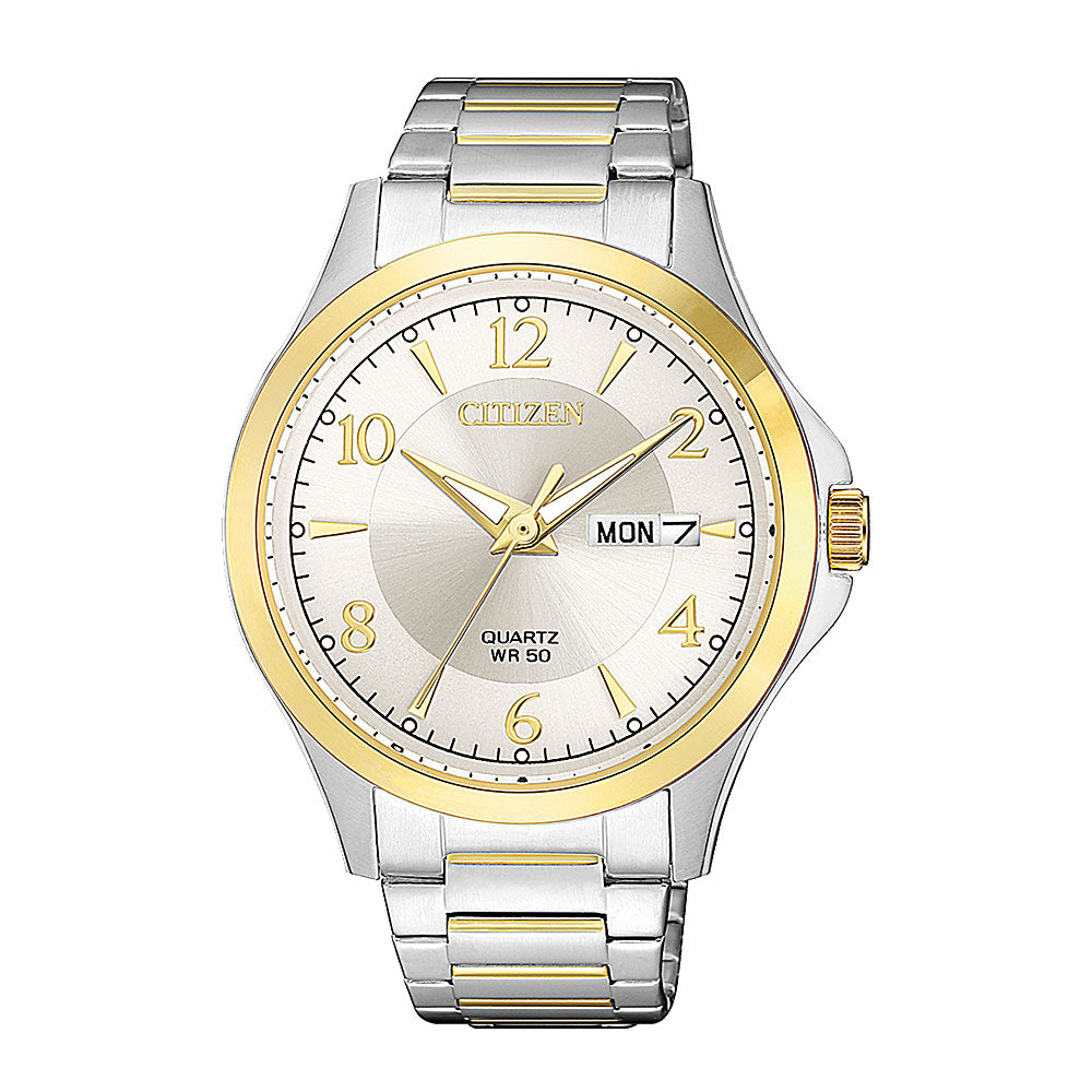 Citizen 2-Tone Stainless Steel Analogue Watch BF2005-54A