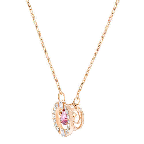 Swarovski Rose Sparkling Dance Necklet 5279421