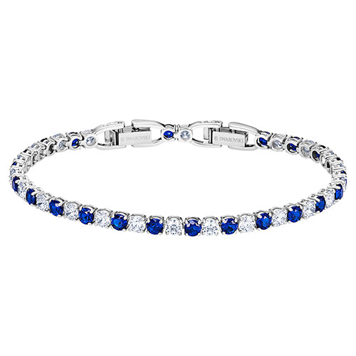 Swarovski Silver Tennis Deluxe Bracelet M 5506253