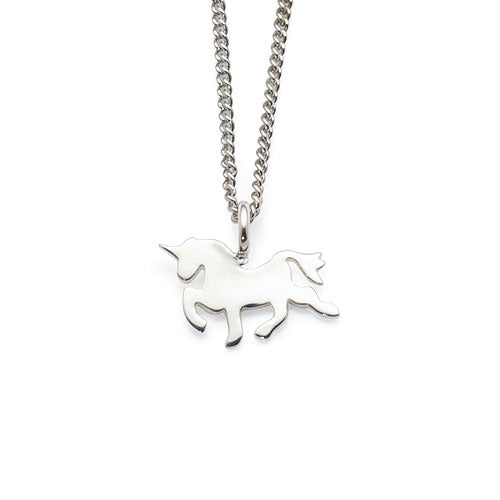 Sterling Silver Unicorn Pendant