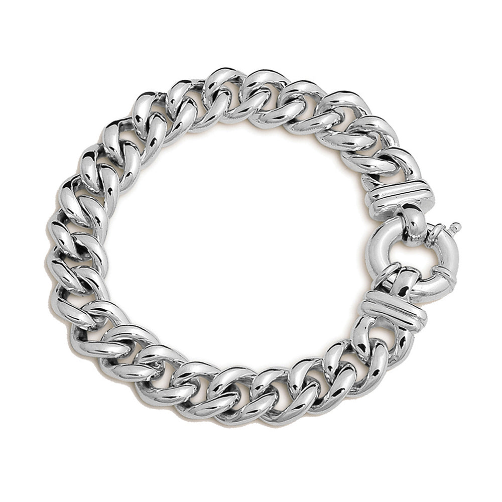 Von treskow Small Mama Curb Bolt Ring Bracelet VTB348