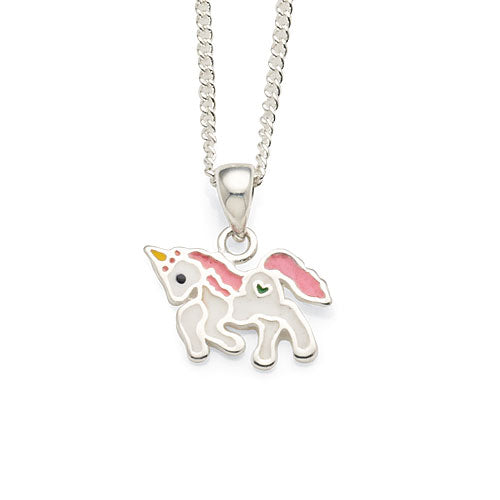 Sterling Silver Unicorn Pendant