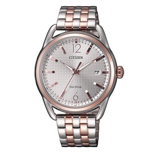 Citizen Eco-Drive Ladies 2-Tone Watch FE6086-74A