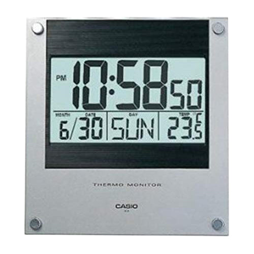 Casio Digital Wall Clock With Thermometer ID11-1