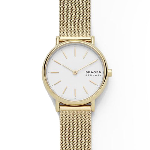 Skagen 'Signaur Slim' Gold-Tone Watch SKW2693