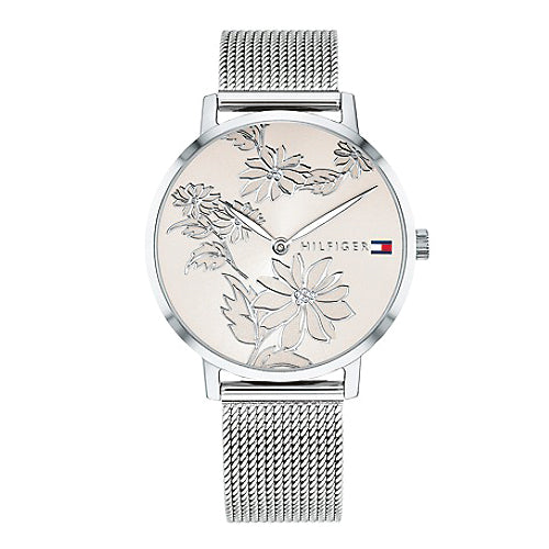 Tommy Hilfiger 35mm 'Pippa' Mesh Flower Watch 1781920