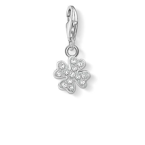 Thomas Sabo Sterling Silver Clover Charm 1797
