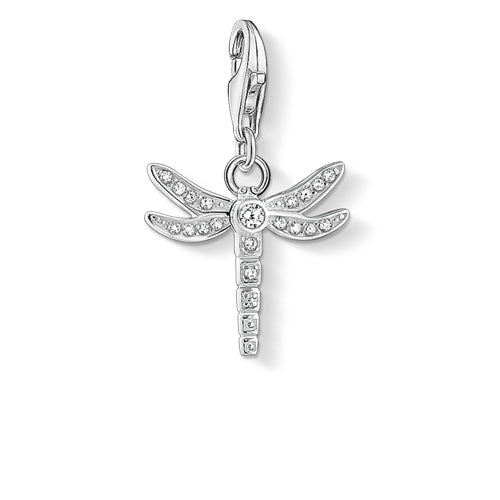 Thomas Sabo Sterling Silver Dragonfly Charm 1800