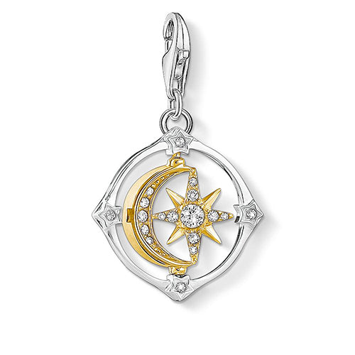 Thomas Sabo 2-Tone Compass Charm 1815