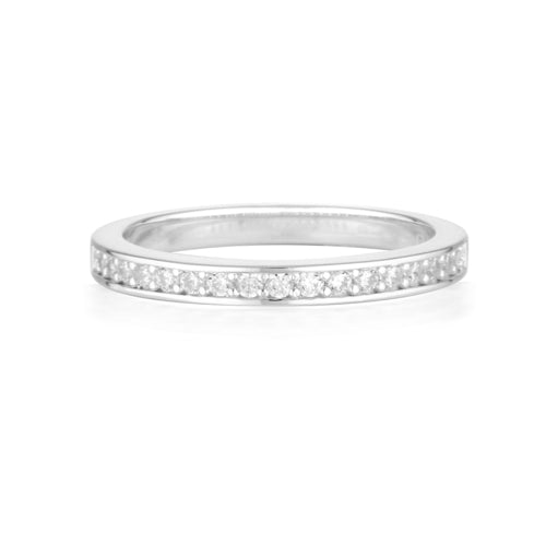 Georgini 'Stellar' Sterling Silver CZ Ring R435W