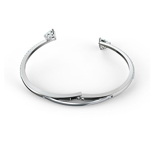 Swarovski Silver 'Attract Soul' Bangle M 5518814