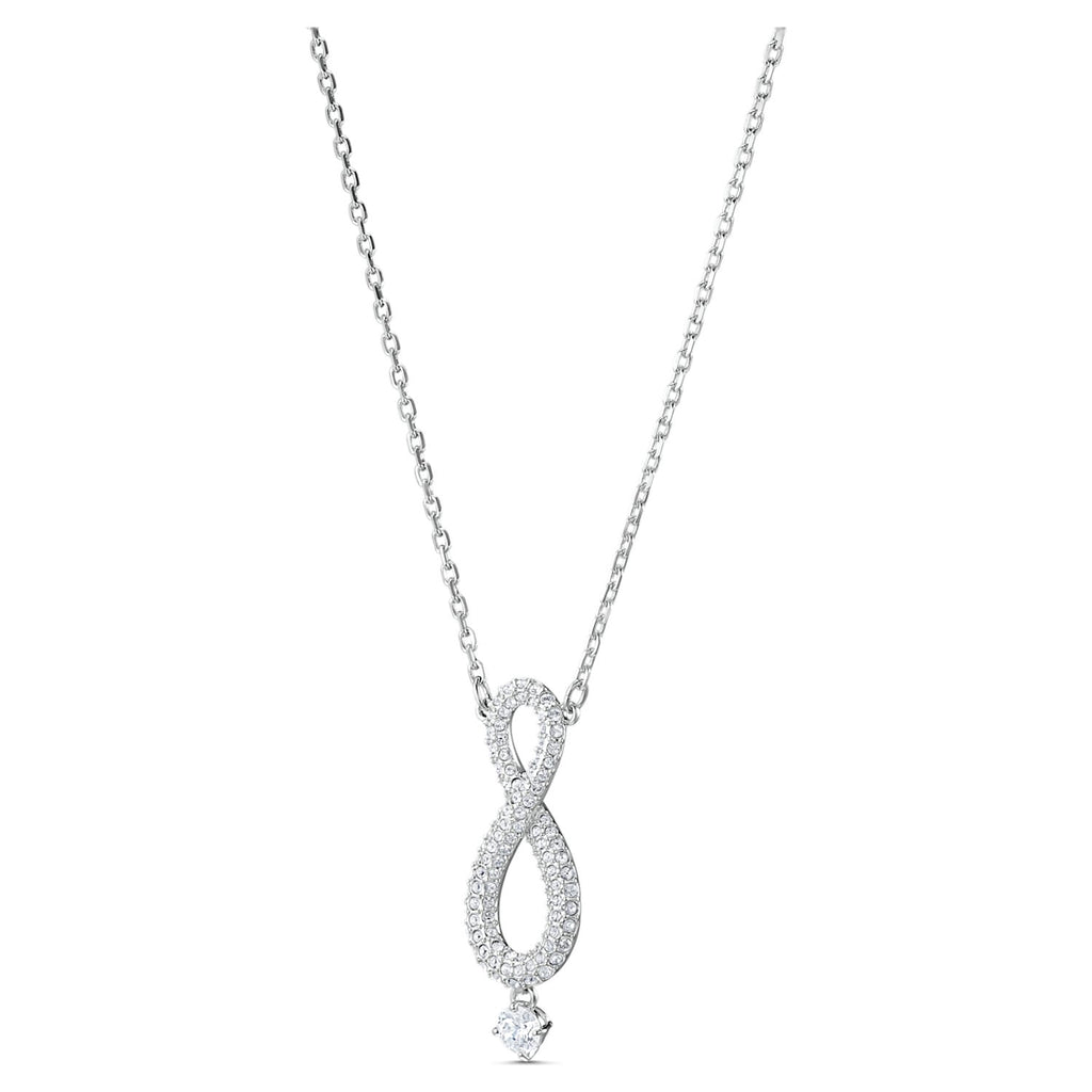 Swarovski Silver-Tone Infinity Necklet 5537966