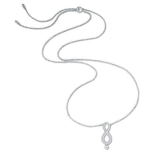 Swarovski Silver-Tone Infinity Necklet 5537966