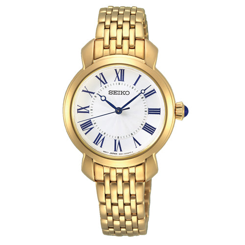 Seiko Gold-Tone Watch SUR626P