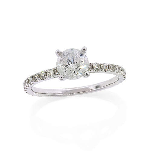 1.4ct Diamond Ring in 18ct White Gold