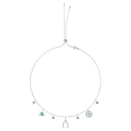 Swarovski Silver-Tone Charm Necklet 5521449