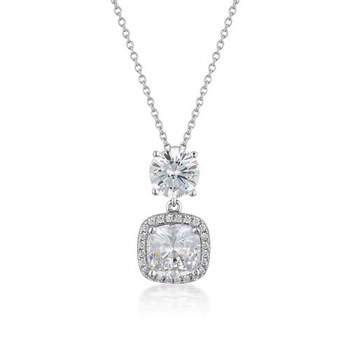 Georgini 'Clara' Cubic Zirconia 47cm Necklet P806W