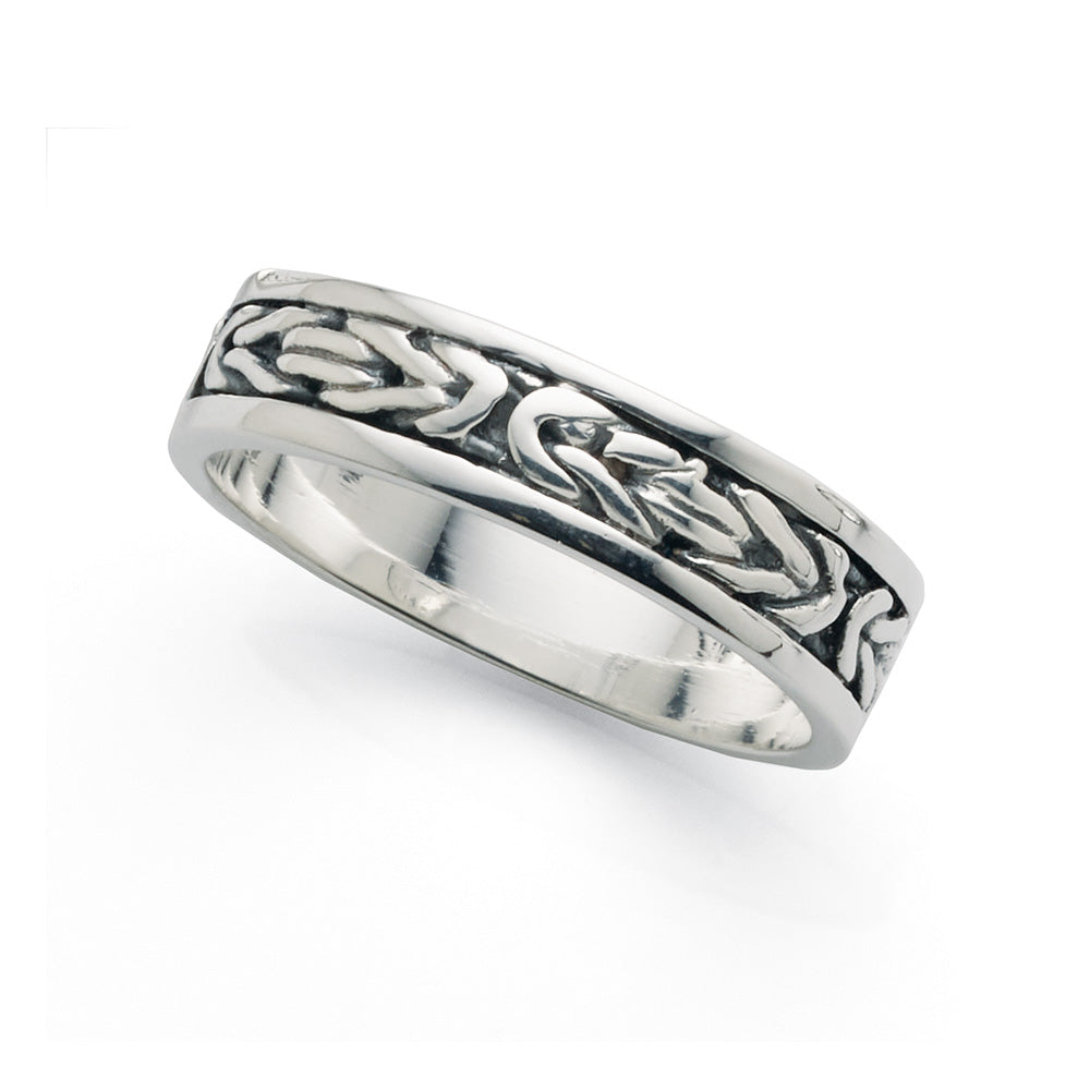 Sterling Silver 6mm Celtic Band