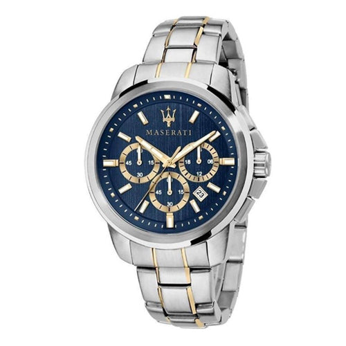 Maserati 'Sucesso' Chronograph Blue Dial Watch R8873621016