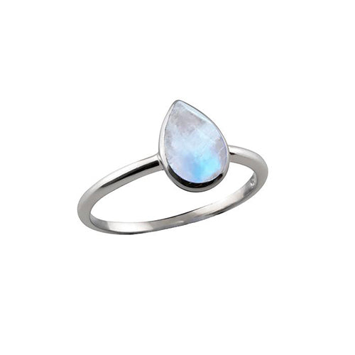 Von Treskow Pear Moonstone Ring MOONR04