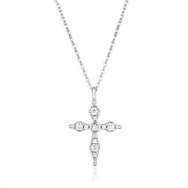 Georgini 'Bless' Cubic Zirconia Cross P741W