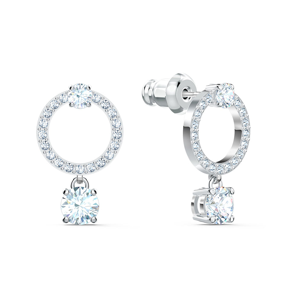 Swarovski Attract Circle Earrings 5563278