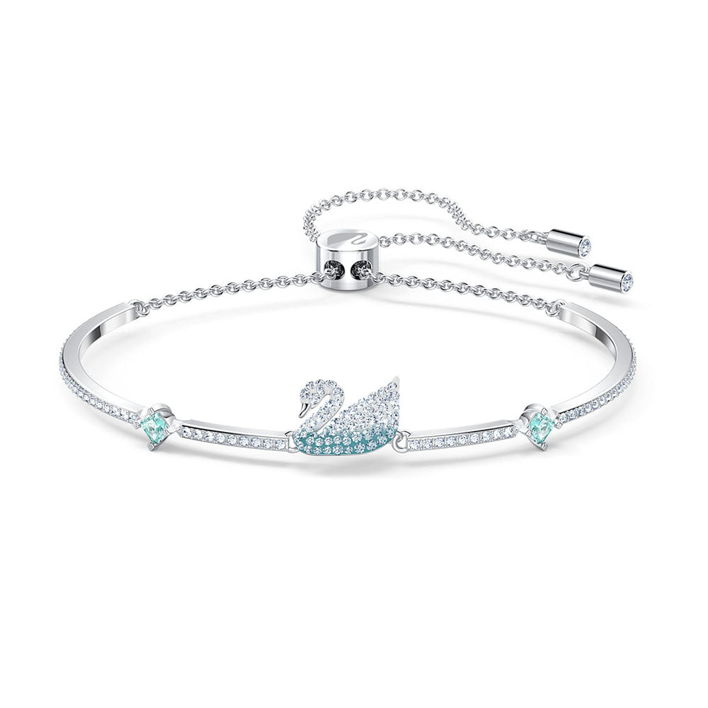 Swarovski Iconic Blue Swan Bangle 5549312