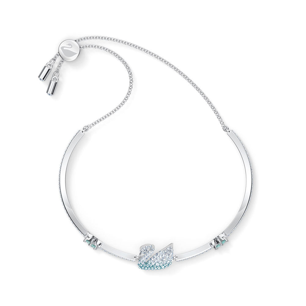 Swarovski Iconic Blue Swan Bangle 5549312