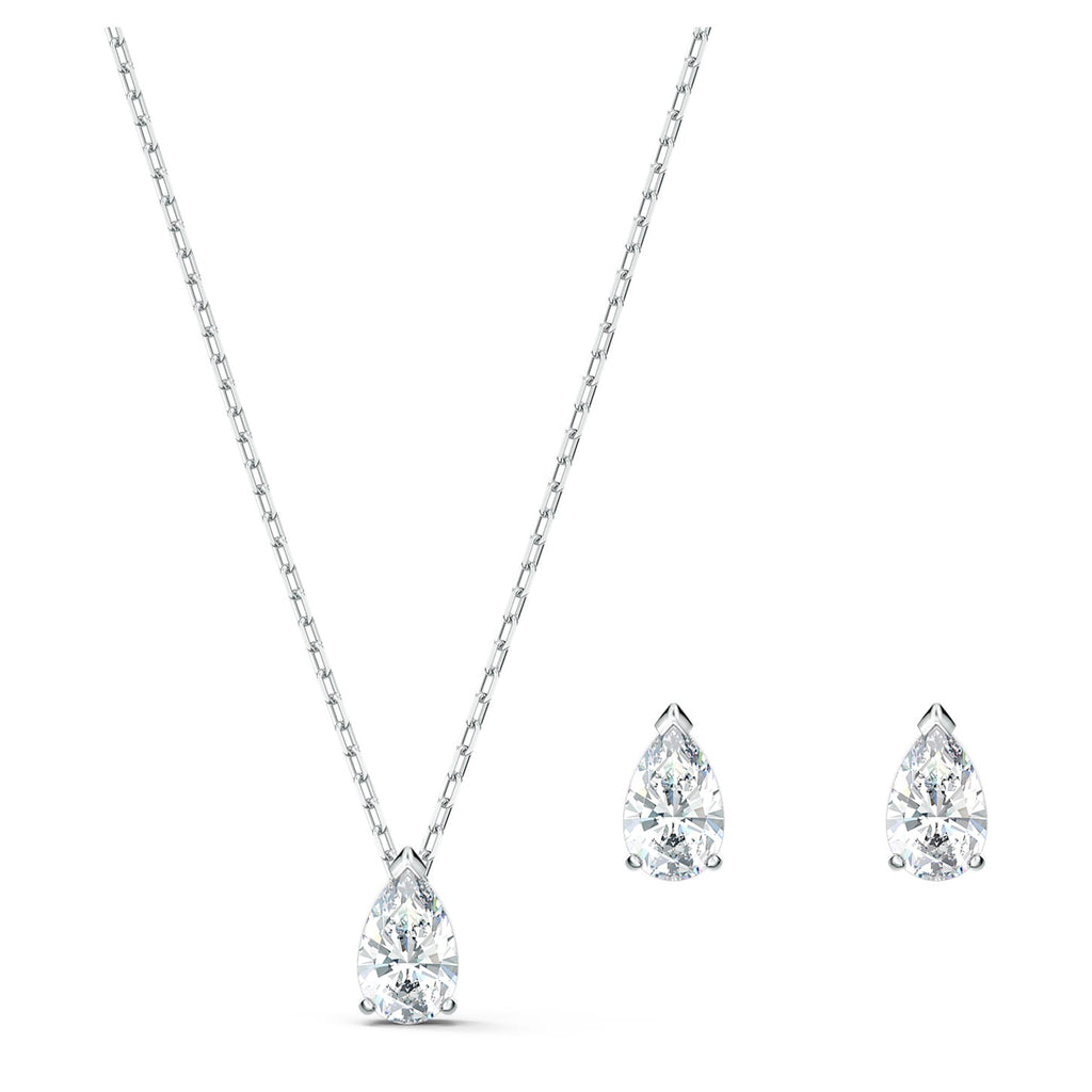 Swarovski Attract Pear Earring & Pendant Set 5569174