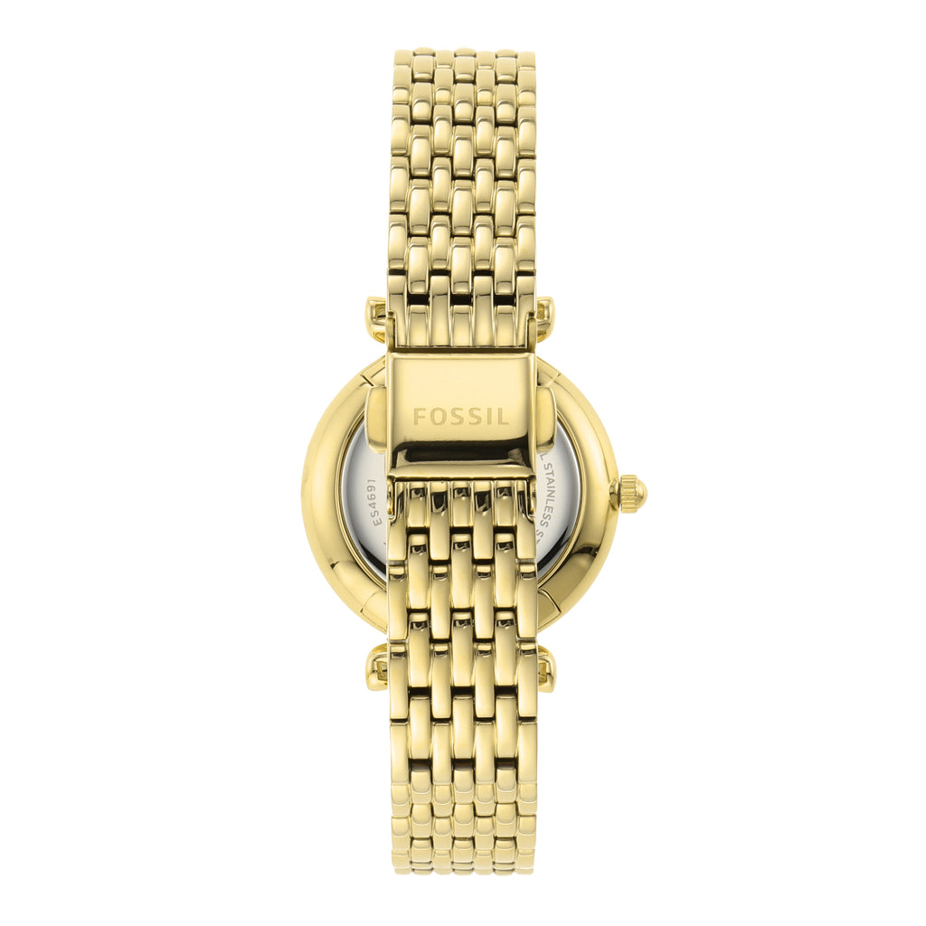 Fossil 'Carlie Mini' Gold-Tone Watch ES4735