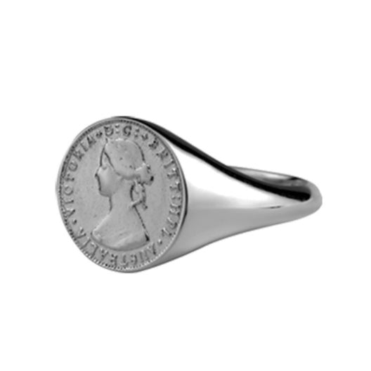 Von Treskow Coin Signet Ring ER05