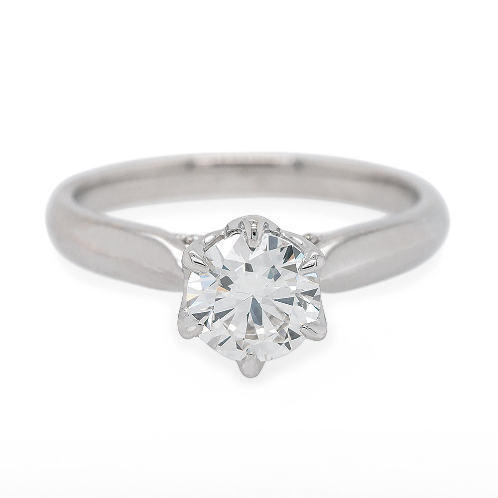 18ct White Gold 1.05ct Solitaire Diamond Engagement Ring