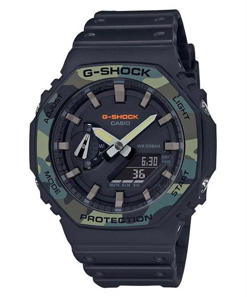 Casio G-Shock Uitility Color Carbon Core Guard Camo Watch GA