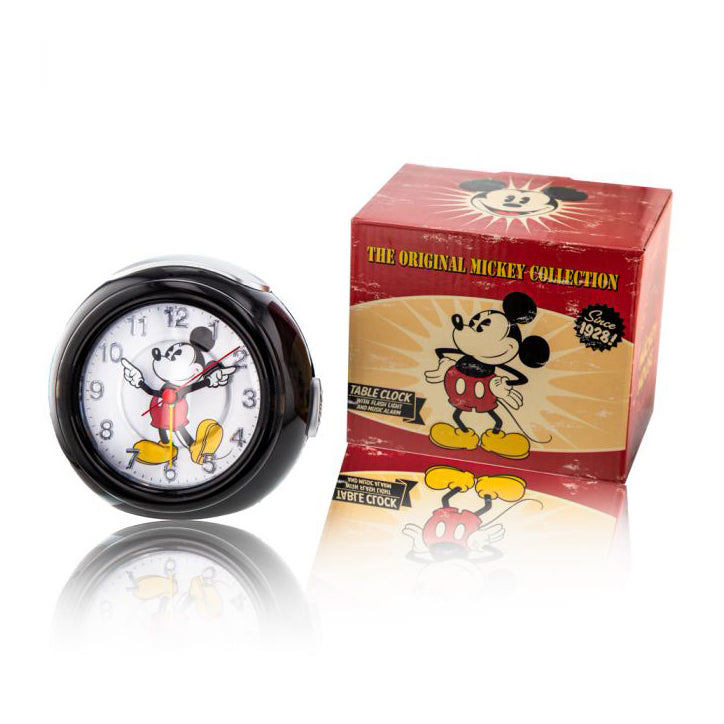 Disney Mickey Mouse Black Musical Alarm Clock TR87992