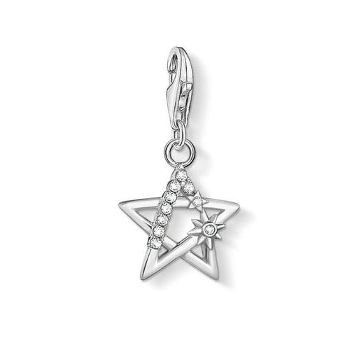 Thomas Sabo Sterling Silver 'Magic Star' Cubic Zirconia Char