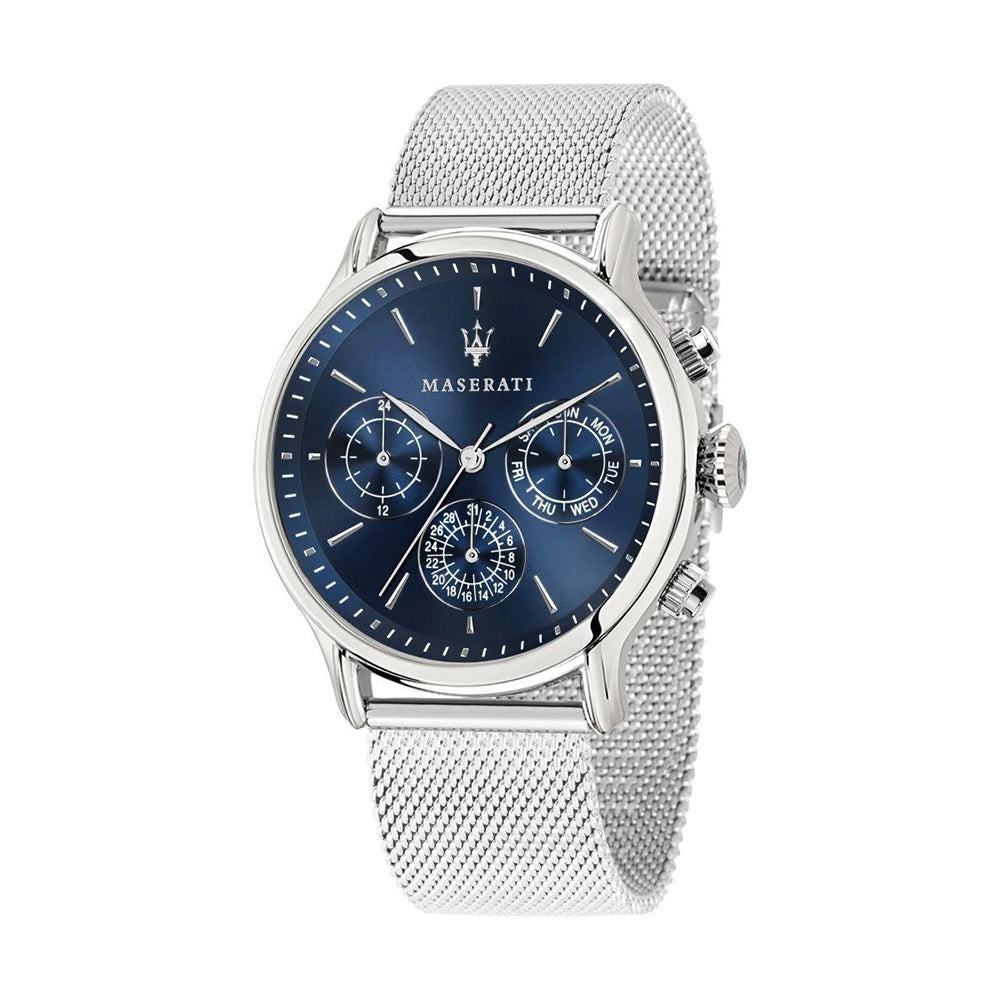 Maserati 'Epoca' Multi-Function Stainless Steel Watch R88531