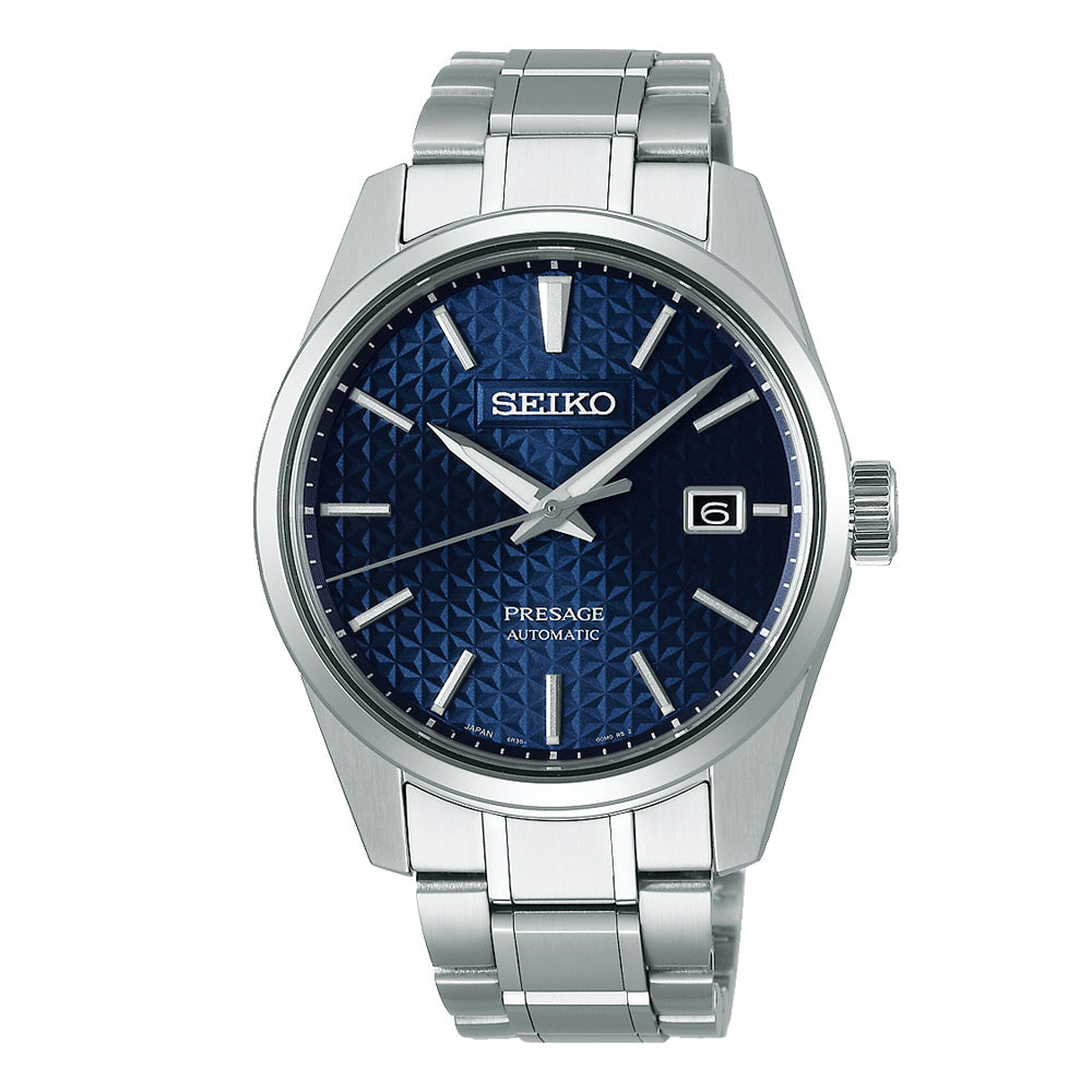 Seiko Presage Automatic Stainless Steel Blue Dial Watch SPB1