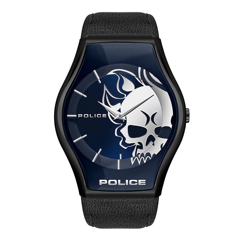 Police Sphere Flaming Skull Watch PEWJA2002302