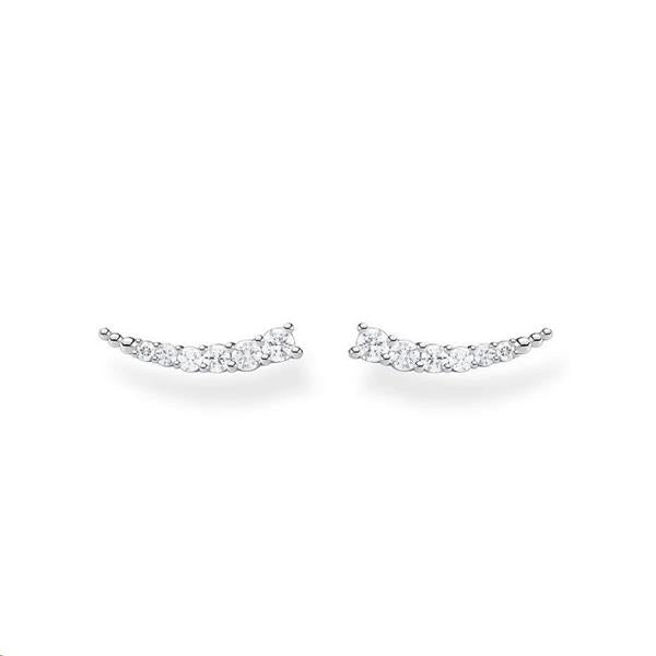 Thomas Sabo Sterling Silver Cubic Zirconia Ear Climber TH215