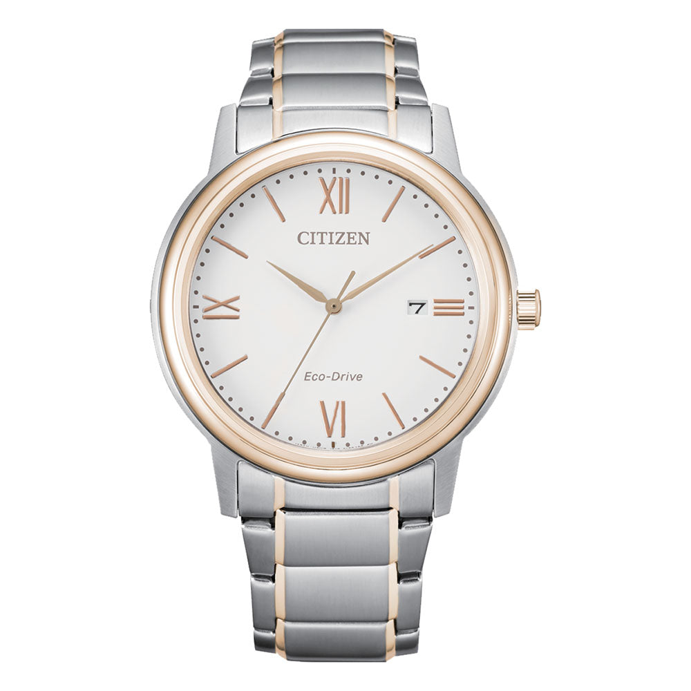 Citizen Eco-Drive Rose & Silver 2-Tone Watch AW1676-86A