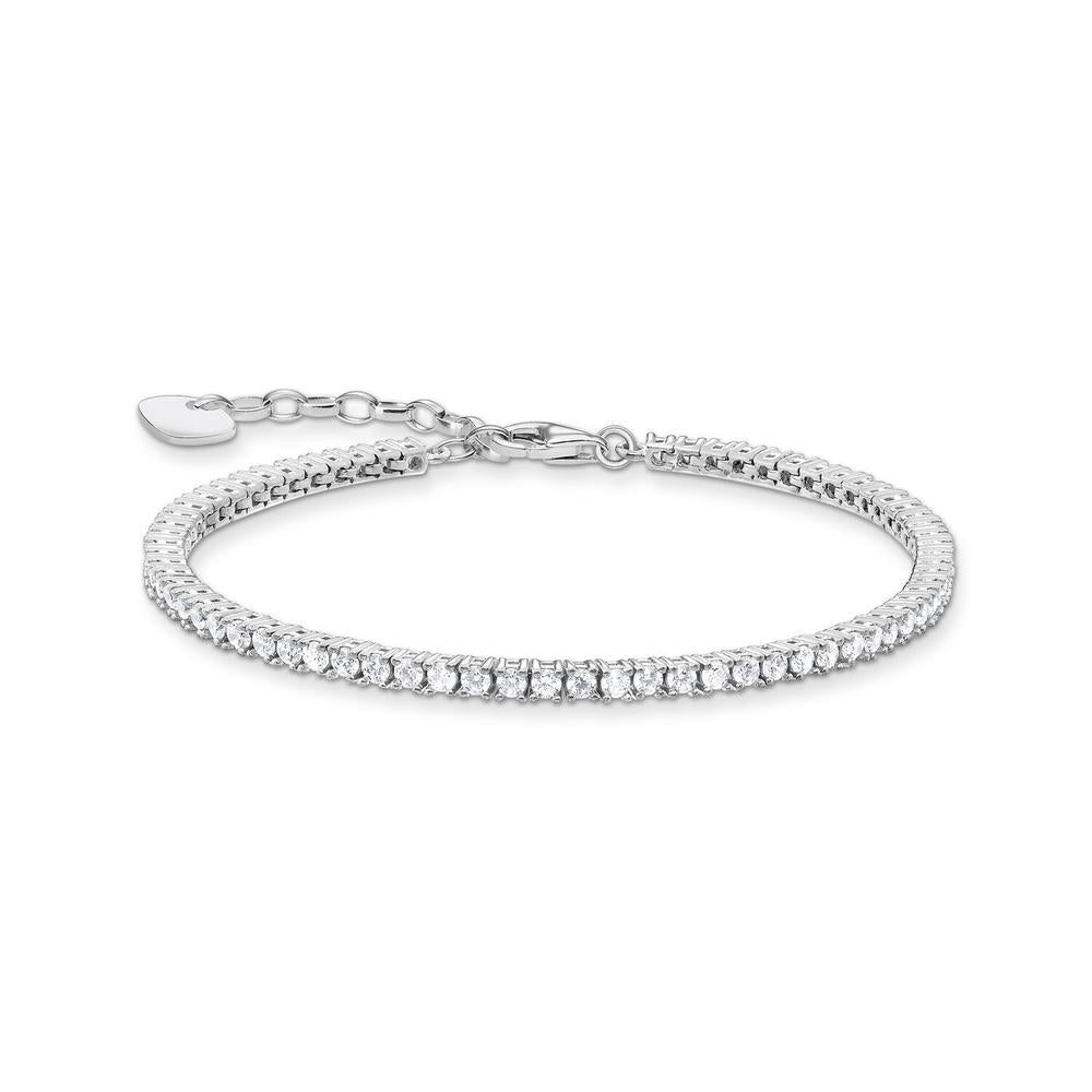 Thomas Sabo Sterling Silver Classic Tennis Bracelet TA2021