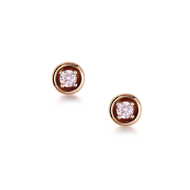 Kimberley Blush 'Ophelia' Earrings18ct Gold BPE-RDNSB0701