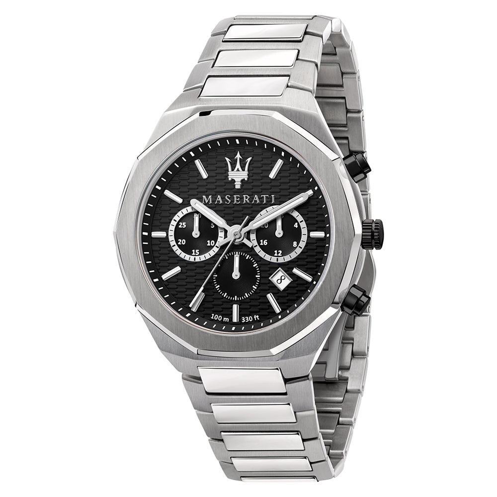Maserati 'Stile' Stainless Steel Chronograph Watch R88736420