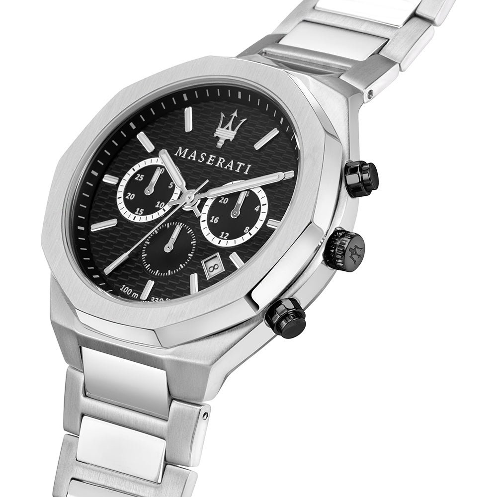 Maserati 'Stile' Stainless Steel Chronograph Watch R88736420